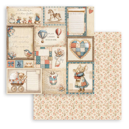 Mini Pad 6 sheets 30.5x30.5 cm (12"x12") - Baby