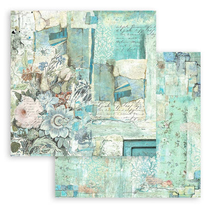 Paper pad 20.3x20.3 cm - 10 sheets - Wonderland