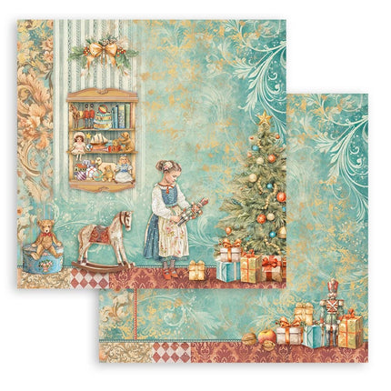 Paper Pad 20.3x20.3 cm - 10 Sheets - The Nutcracker