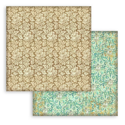 Paper Pad 20.3x20.3 cm - 10 Sheets - Backgrounds Selection - The Nutcracker