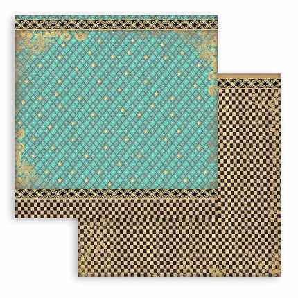 Paper Pad 20.3x20.3 cm - 10 Sheets - Backgrounds Selection - The Nutcracker
