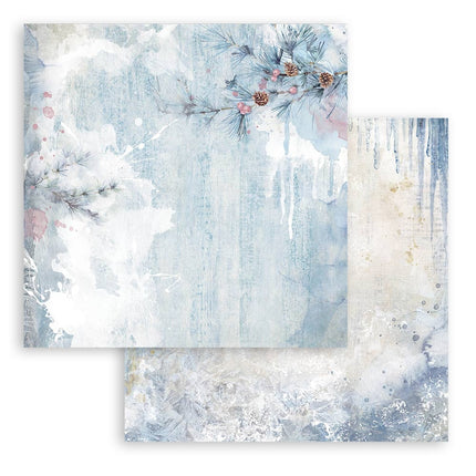Paper pad 20.3x20.3 cm - 10 sheets - Create Happiness Dewdrops