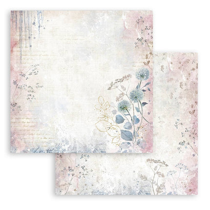 Paper pad 20.3x20.3 cm - 10 sheets - Create Happiness Dewdrops
