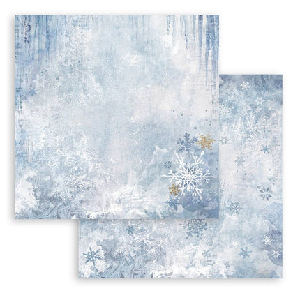Paper pad 20.3x20.3 cm - 10 sheets - Create Happiness Dewdrops
