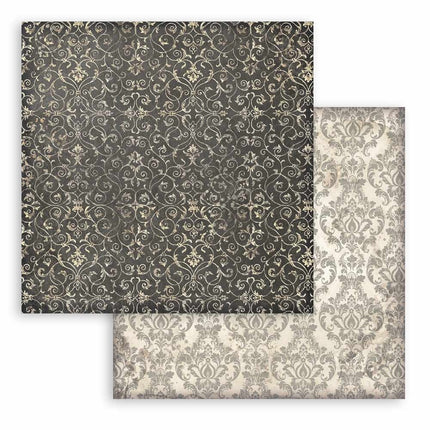 Paper Pad 20.3x20.3 cm - 10 Sheets - Backgrounds Selection - Master of Magic