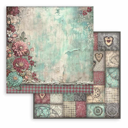 Paper Pad 20.3x20.3 cm - 10 Sheets - Backgrounds Selection - Master of Magic