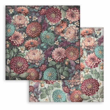 Paper Pad 20.3x20.3 cm - 10 Sheets - Backgrounds Selection - Master of Magic