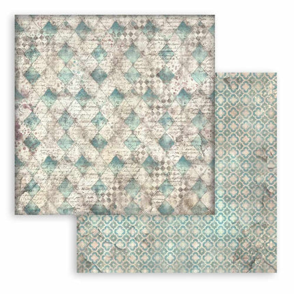 Paper Pad 20.3x20.3 cm - 10 Sheets - Backgrounds Selection - Master of Magic