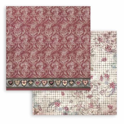 Paper Pad 20.3x20.3 cm - 10 Sheets - Backgrounds Selection - Master of Magic
