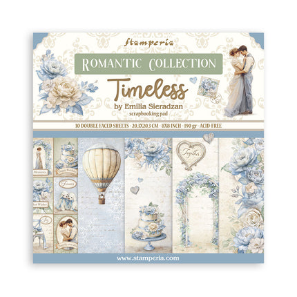 Paper Pad 30.5x30.5 cm - 10 Sheets - Timeless