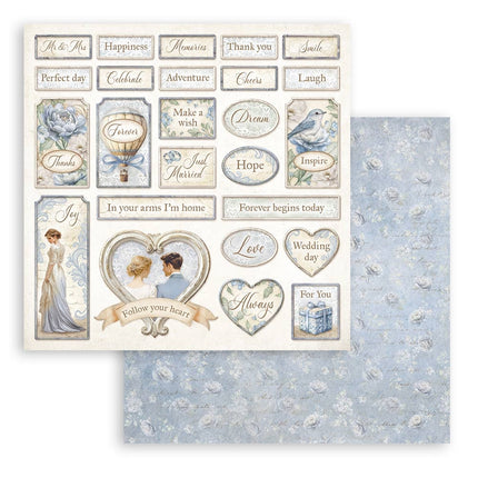 Paper Pad 30.5x30.5 cm - 10 Sheets - Timeless