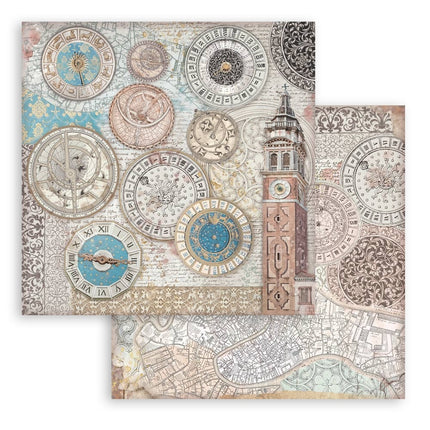 Paper pad 20.3x20.3 cm - 10 sheets - Venice City of Art