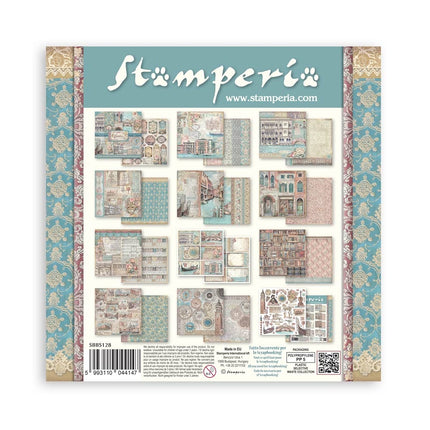 Paper pad 20.3x20.3 cm - 10 sheets - Venice City of Art