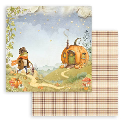 Paper Pad 20.3x20.3 cm - 10 Sheets - Whispering Woods  