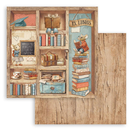 Scrapbooking Small Pad 10 sheets 20.3x20.3 cm (8"x8") - Family