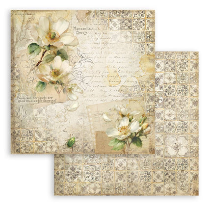 Scrapbooking printed pad for art and craft 10 sheets cm 20.3x20.3 (8"x8") - All Around