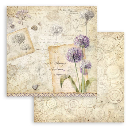 Scrapbooking printed pad for art and craft 10 sheets cm 20.3x20.3 (8"x8") - All Around