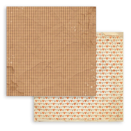 Scrapbooking Printed Pad for Art and Craft 10 sheets cm 20,3X20,3 (8"X8") Backgrounds - Silent Night 