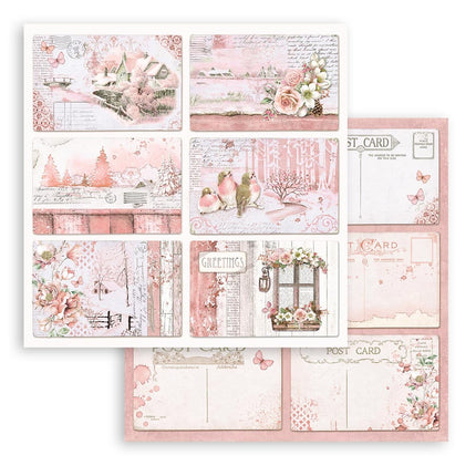 Scrapbooking Small Pad 10 sheets cm 20,3X20,3 (8"X8") - Roseland