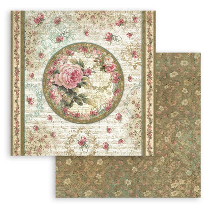 Scrapbooking Small Pad 10 sheets cm 20,3X20,3 (8"X8") - Precious