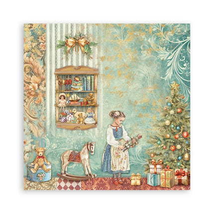 Paper Pad 20.3x20.3 cm - 22 Sheets - Single Face The Nutcracker