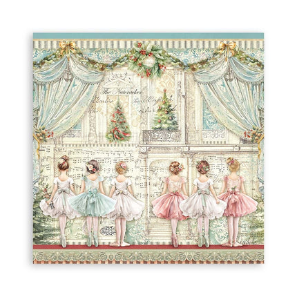 Paper Pad 20.3x20.3 cm - 22 Sheets - Single Face The Nutcracker