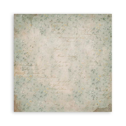 Paper pad 20.3x20.3 cm - 22 sheets - Single Face Golden Harmony