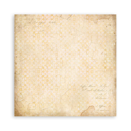 Paper pad 20.3x20.3 cm - 22 sheets - Single Face Golden Harmony