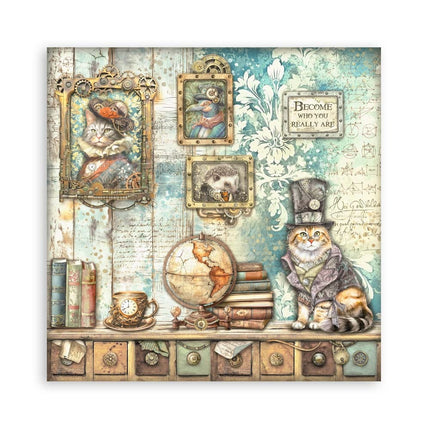 Paper Pad 20.3x20.3 cm - 22 Sheets - Single Face Alterego