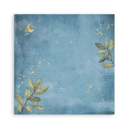 Paper pad 20.3x20.3 cm - 22 sheets - Single-sided Hidden Grove