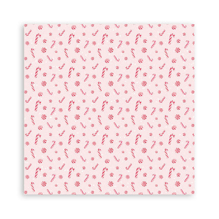 Paper pad 20.3x20.3 cm - 22 sheets - Single Face Candy Christmas