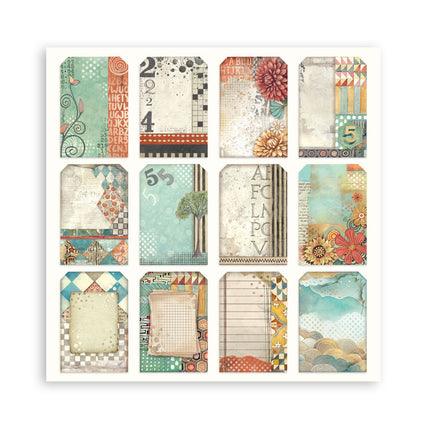 Paper Pad 20.3x20.3 cm - 22 Sheets - Single Face Furry Friends  