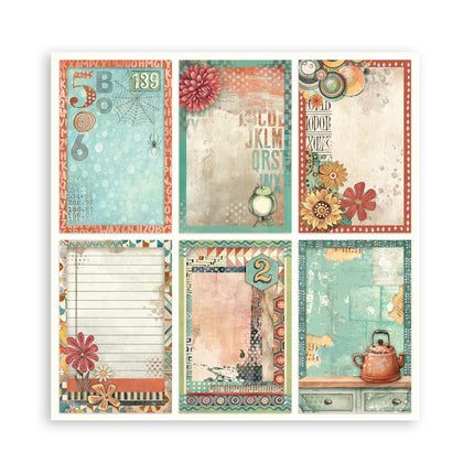 Paper Pad 20.3x20.3 cm - 22 Sheets - Single Face Furry Friends  