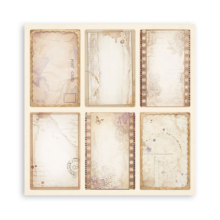 Paper pad 20.3x20.3 cm - 22 sheets - Single Face Quiet Days