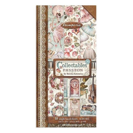 Collectables 10 sheets cm 15x30,5 (6”x12”) Passion