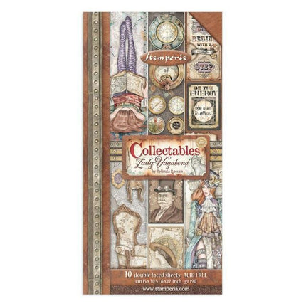 Collectables 10 sheets cm 15x30,5 (6”x12”) - Lady Vagabond Lifestyle