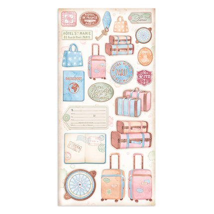Collectables 10 sheets 15x30,5 (6”x12”) - Create Happiness Oh lá lá