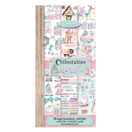 Collectables 10 sheets 15x30,5 (6”x12”) Single Face - Christmas rose
