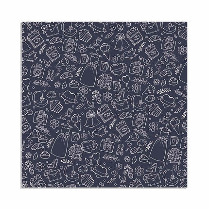 Block 22 sheets 30.5x30.5 (12"x12") Single Face Love Story