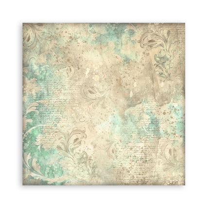 Paper pad 30.5x30.5 cm - 22 sheets - Single-sided - Fortune