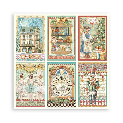 Paper pad 30.5x30.5 cm - 22 sheets - Single-sided - The Nutcracker