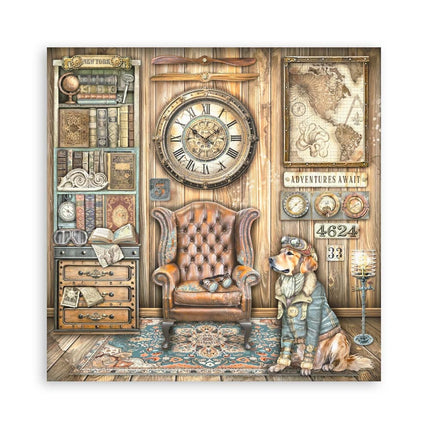 Paper Pad 30.5x30.5 cm - 22 Sheets - Single-Sided - Alterego
