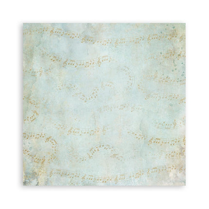 Paper pad 30.5x30.5 cm - 22 sheets - Single-sided - Masquerade
