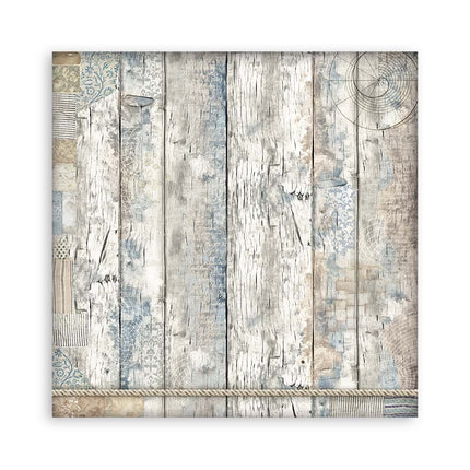 Paper Pad 30.5x30.5 cm - 22 sheets - Single-sided - Silent Sea