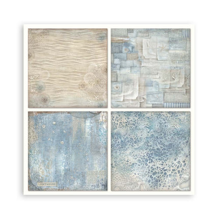 Paper Pad 30.5x30.5 cm - 22 sheets - Single-sided - Silent Sea