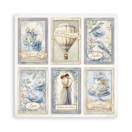 Paper Pad 30.5x30.5 cm - 22 Sheets - Single-Sided - Timeless