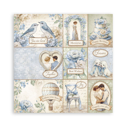 Paper Pad 30.5x30.5 cm - 22 Sheets - Single-Sided - Timeless