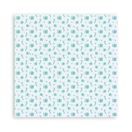 Paper pad 30.5x30.5 cm - 22 sheets - Single-sided - Candy Christmas