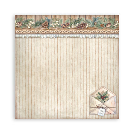 Paper pad 30.5x30.5 cm - 22 sheets - Single-sided - The Owl's House