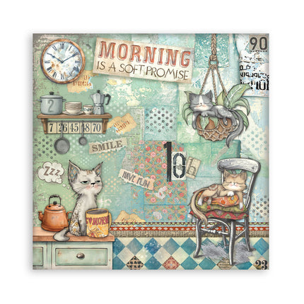 Paper Pad 30.5x30.5 cm - 22 Sheets - Single-Sided - Furry Friends  